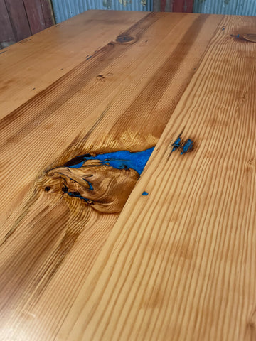 Reclaimed Fir Art Desk