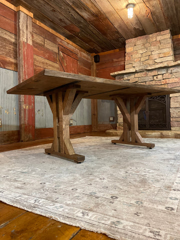 Live Edge, Oak Slab Table