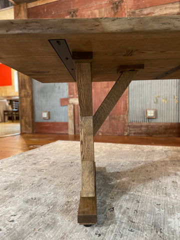 Live Edge, Oak Slab Table