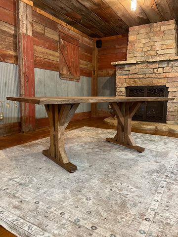 Live Edge, Oak Slab Table